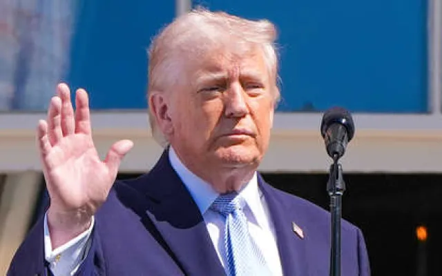 Fotografía relacionada con las declaraciones de Donald Trump sobre la propuesta diplomática presentada por Irán.